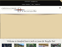 Tablet Screenshot of catchacanoe.com